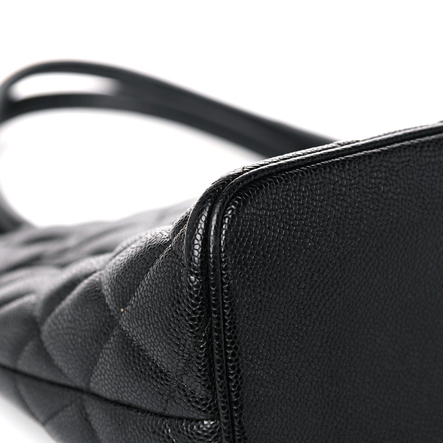 Chanel Caviar Quilted Medallion Tote Black 10 of 15