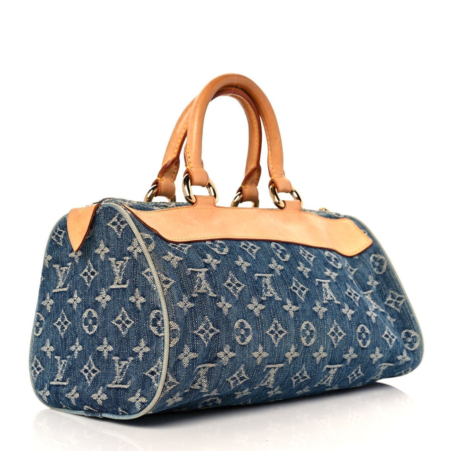 Monogram Denim Neo Speedy Blue