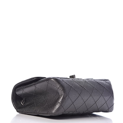 Chanel Sheepskin Quilted 2.55 Reissue Mini Flap Dark Grey 4 of 11