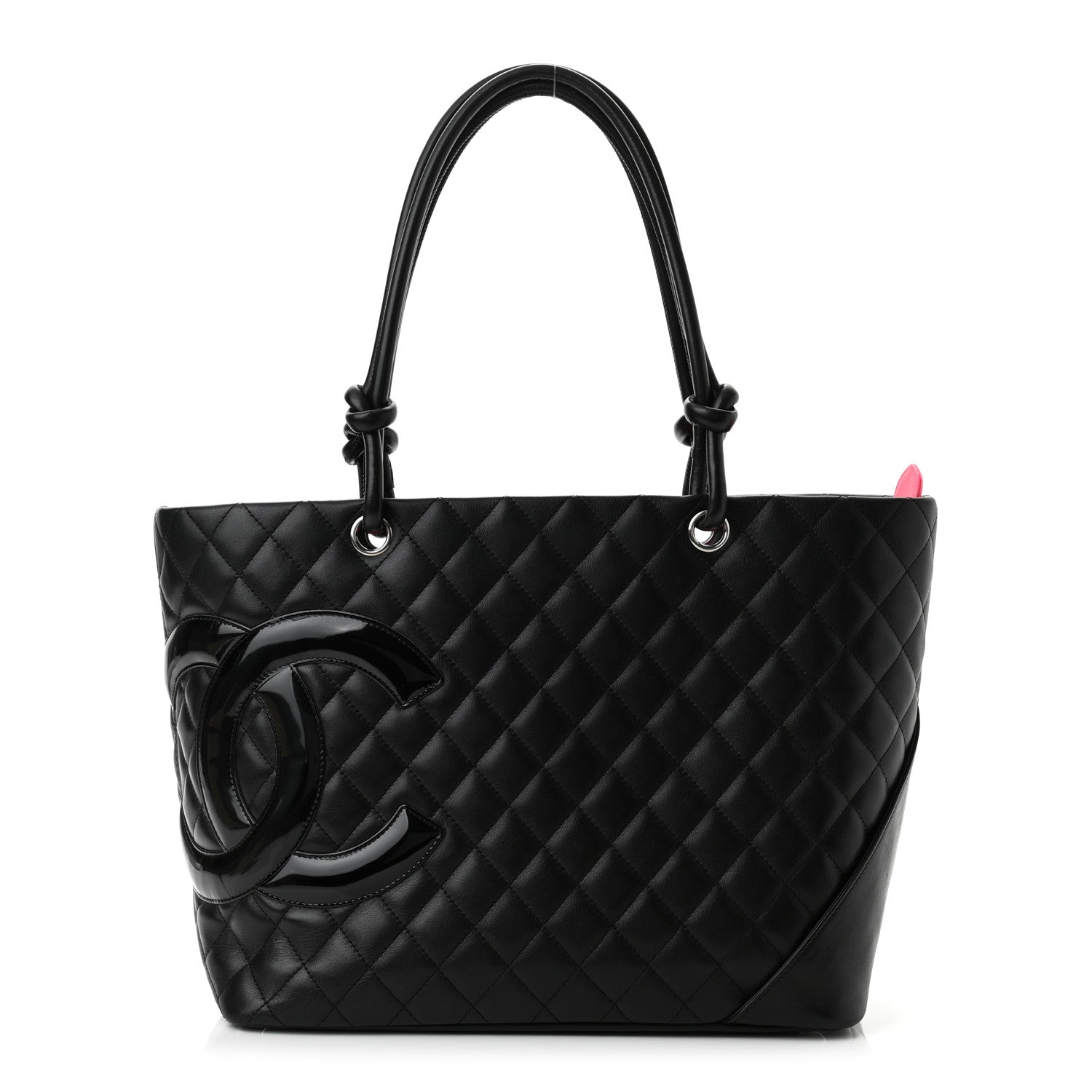 Chanel Calfskin Quilted Large Cambon Tote Black 1 of 11