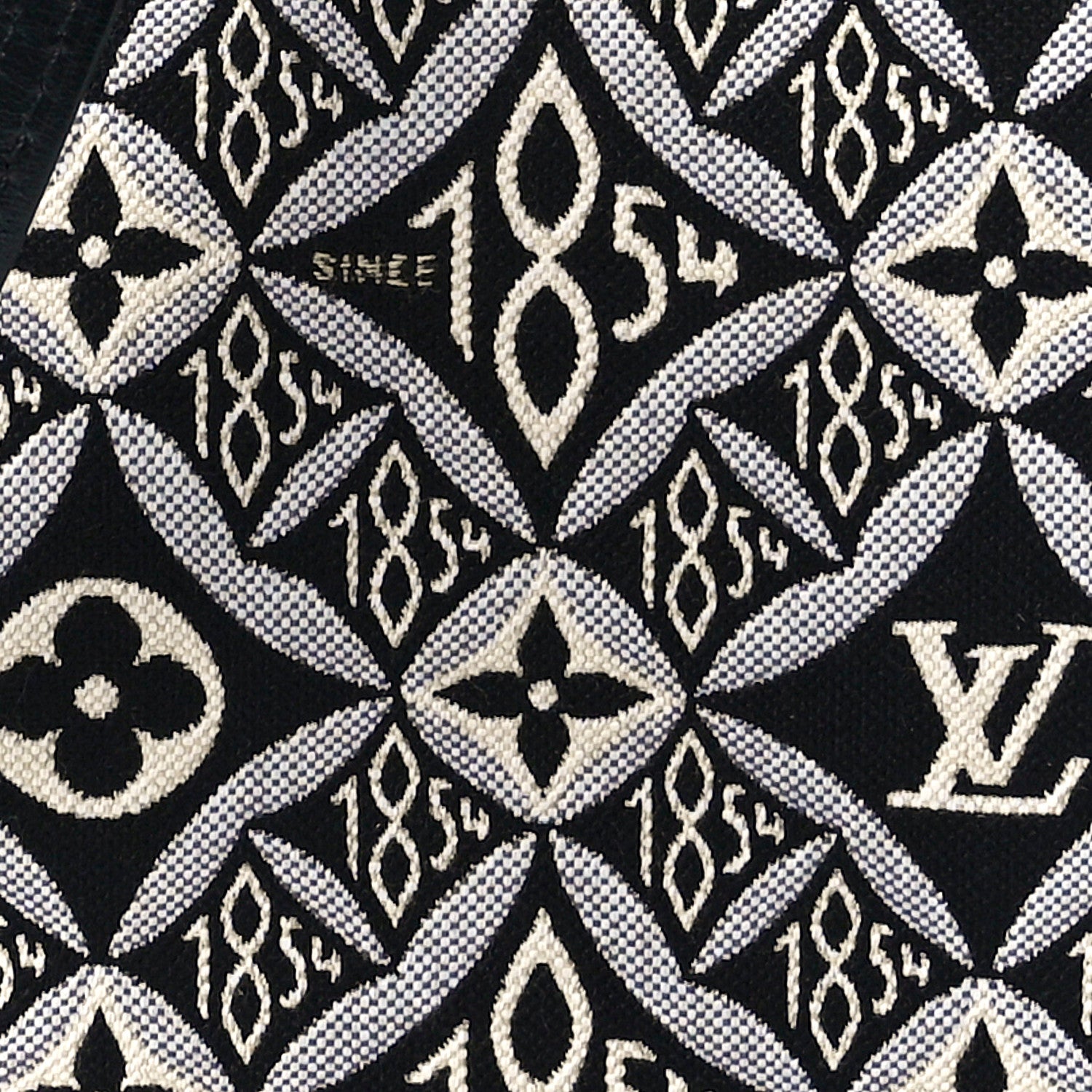 Louis Vuitton Jacquard Since 1854 Petit Sac Plat Grey 8 of 11