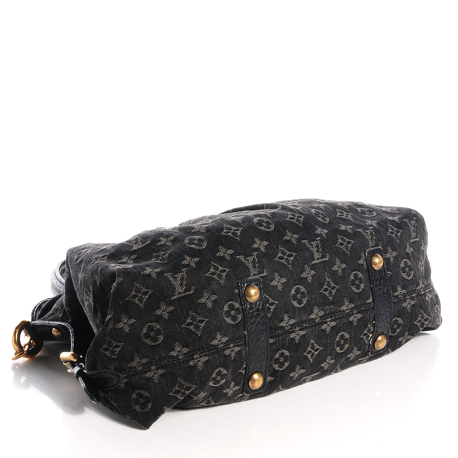 Louis Vuitton Denim Neo Cabby MM Black 4 of 7