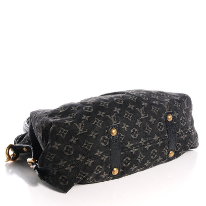 Louis Vuitton Denim Neo Cabby MM Black 4 of 7