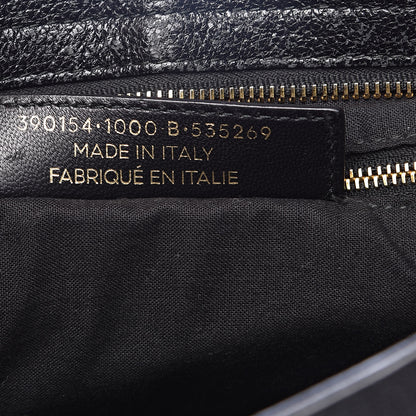 Balenciaga Chevre Gold Metallic Edge Hardware City Black 7 of 12