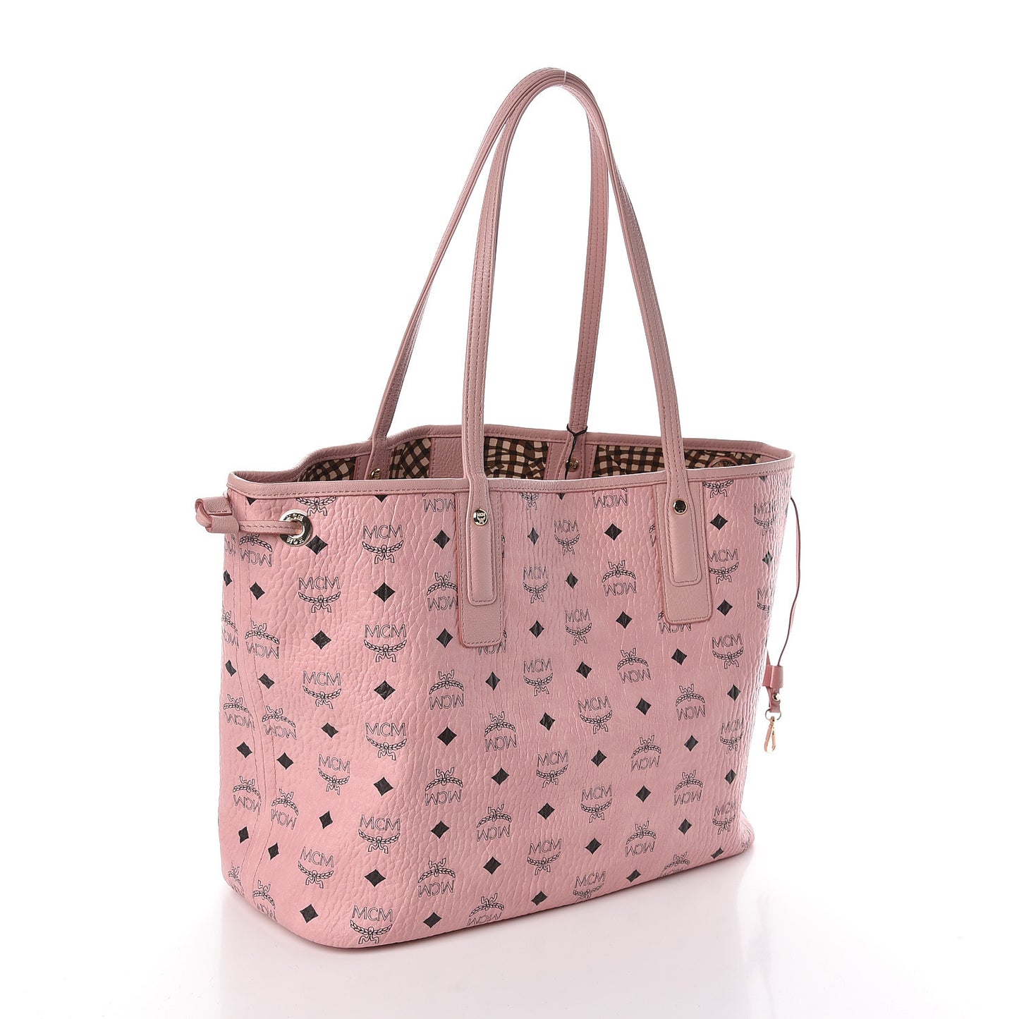 Visetos Medium Liz Reversible Shopper Tote Soft Pink