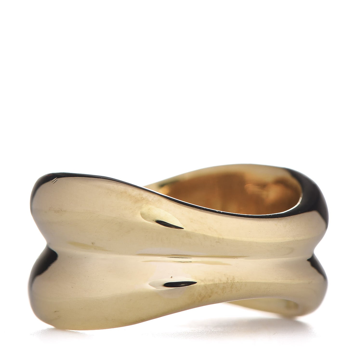 18K Yellow Gold Wave Ring 50 5.25