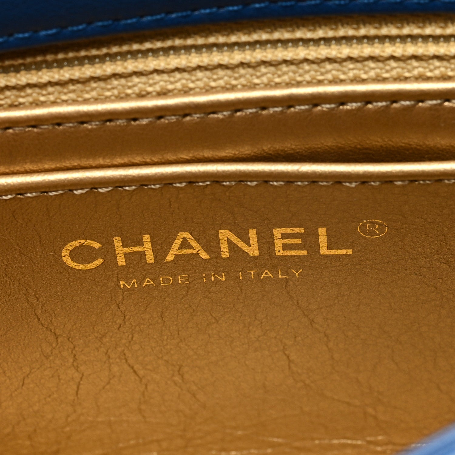 Chanel Lambskin Quilted Mini Pearl Crush Flap Blue 6 of 9