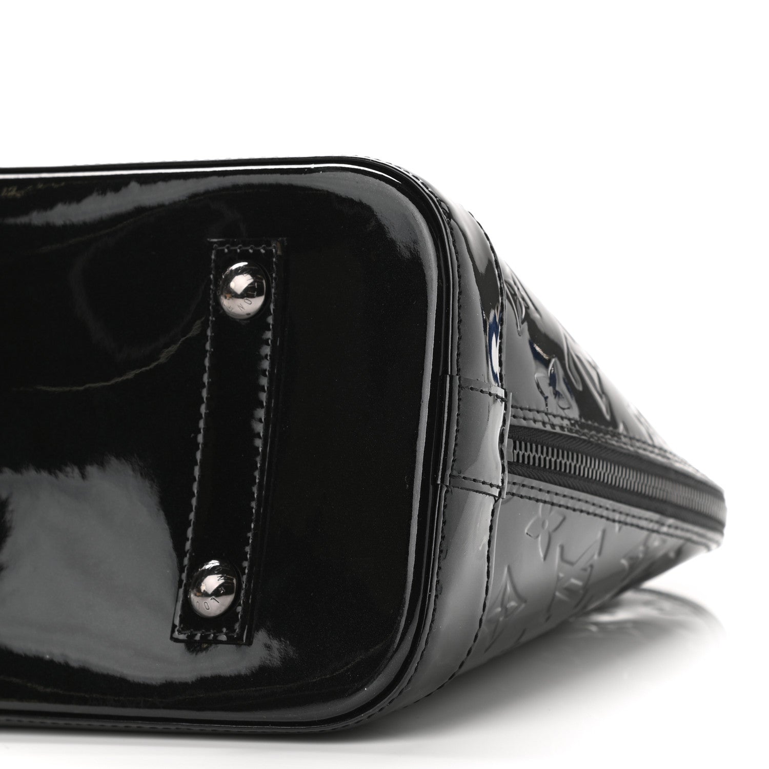 Louis Vuitton Vernis Alma PM Black 8 of 9