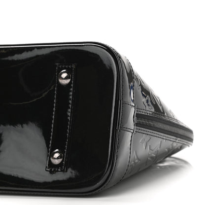 Louis Vuitton Vernis Alma PM Black 8 of 9