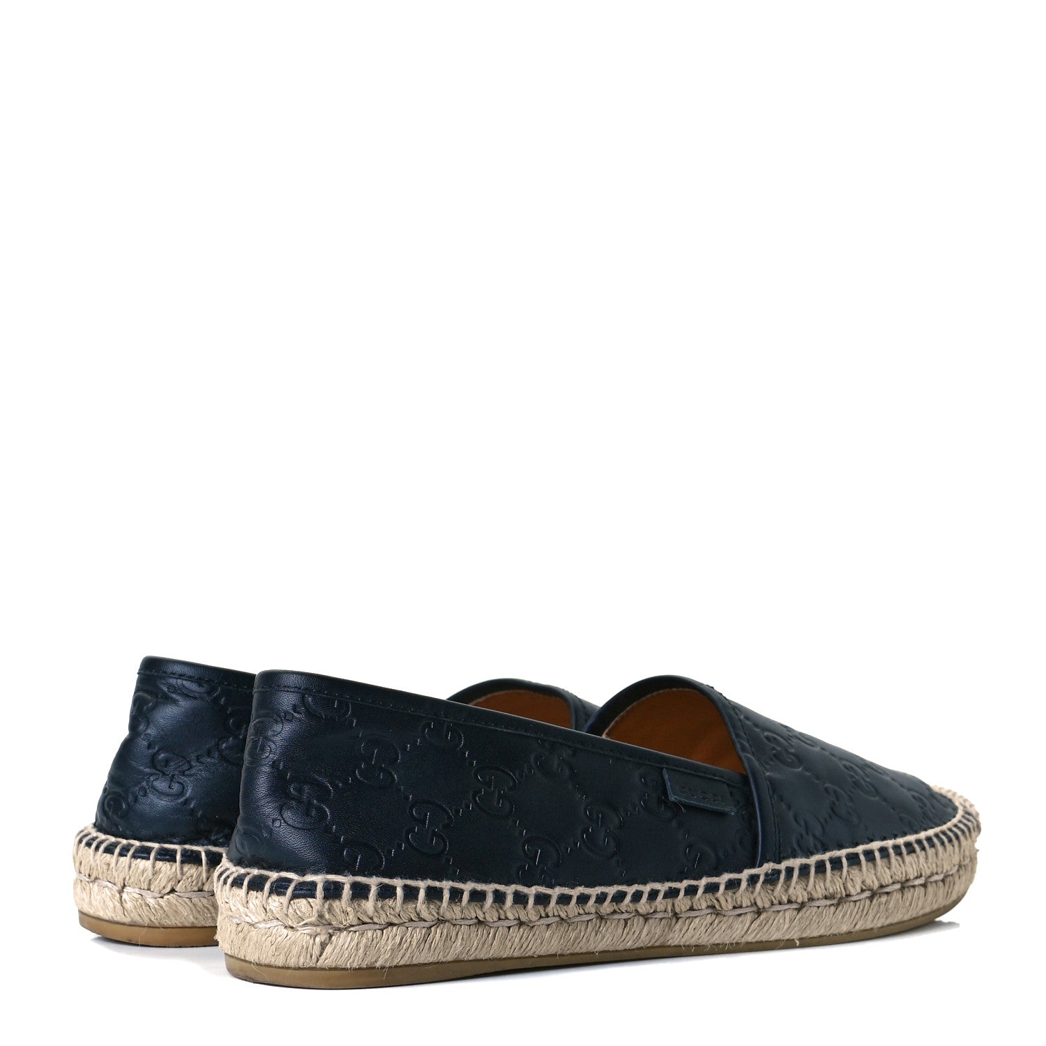 Gucci Guccissima Signature Espadrilles 40 Black 5 of 10