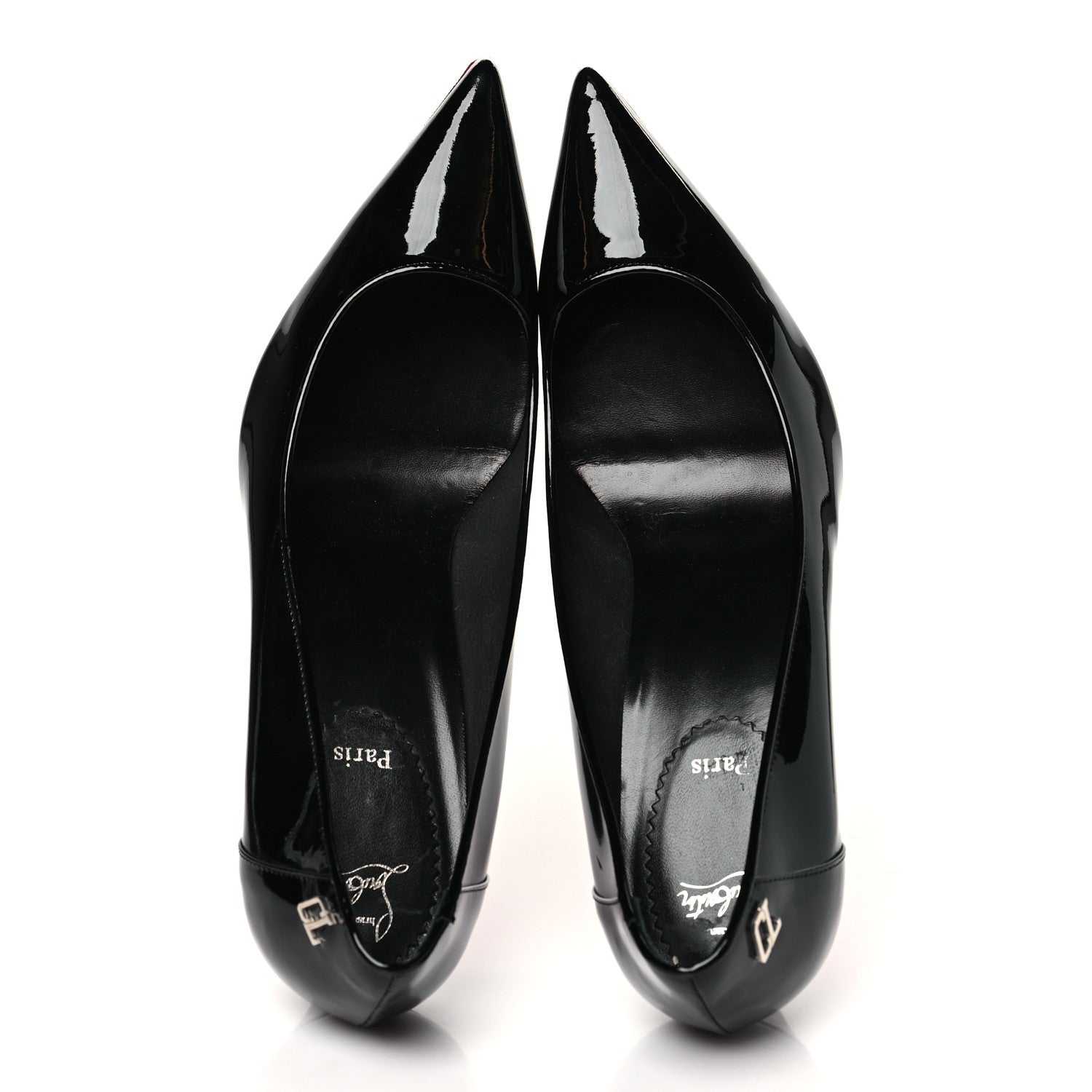 Christian Louboutin Patent Sporty Kate 85 Pumps 39.5 Black 2 of 9