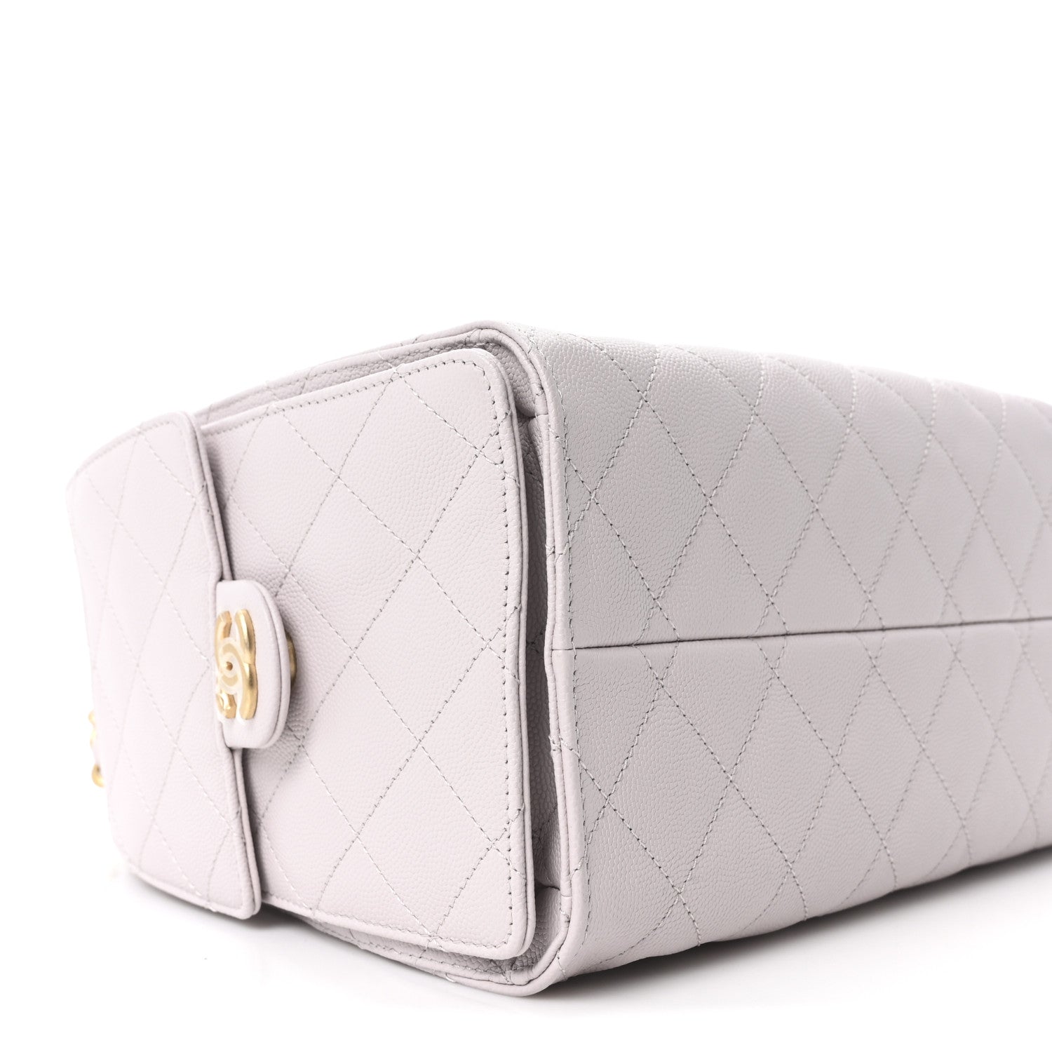 Chanel Caviar Quilted Small Chanel 25 Handbag Lilas Lilac 9 of 10