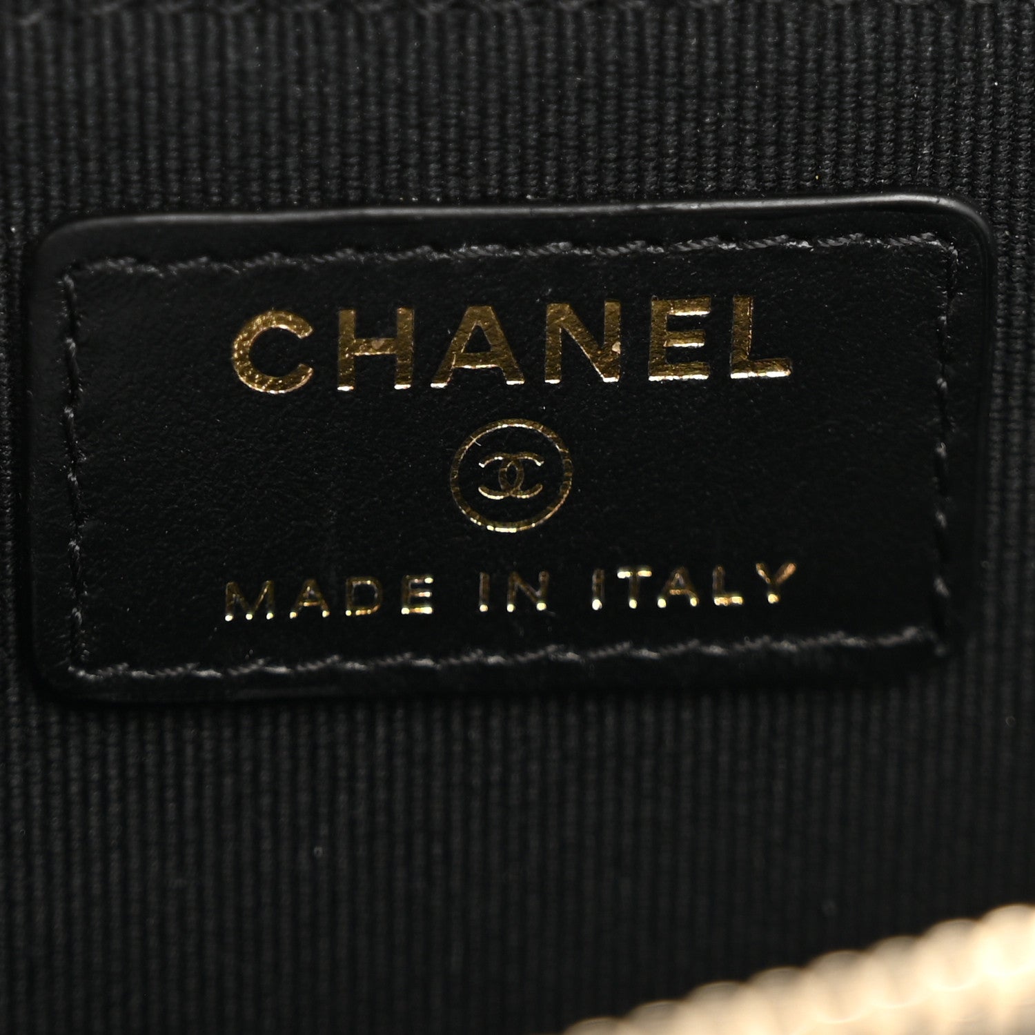 Chanel Caviar Quilted CC Zip Around Card Holder Black 6 of 8