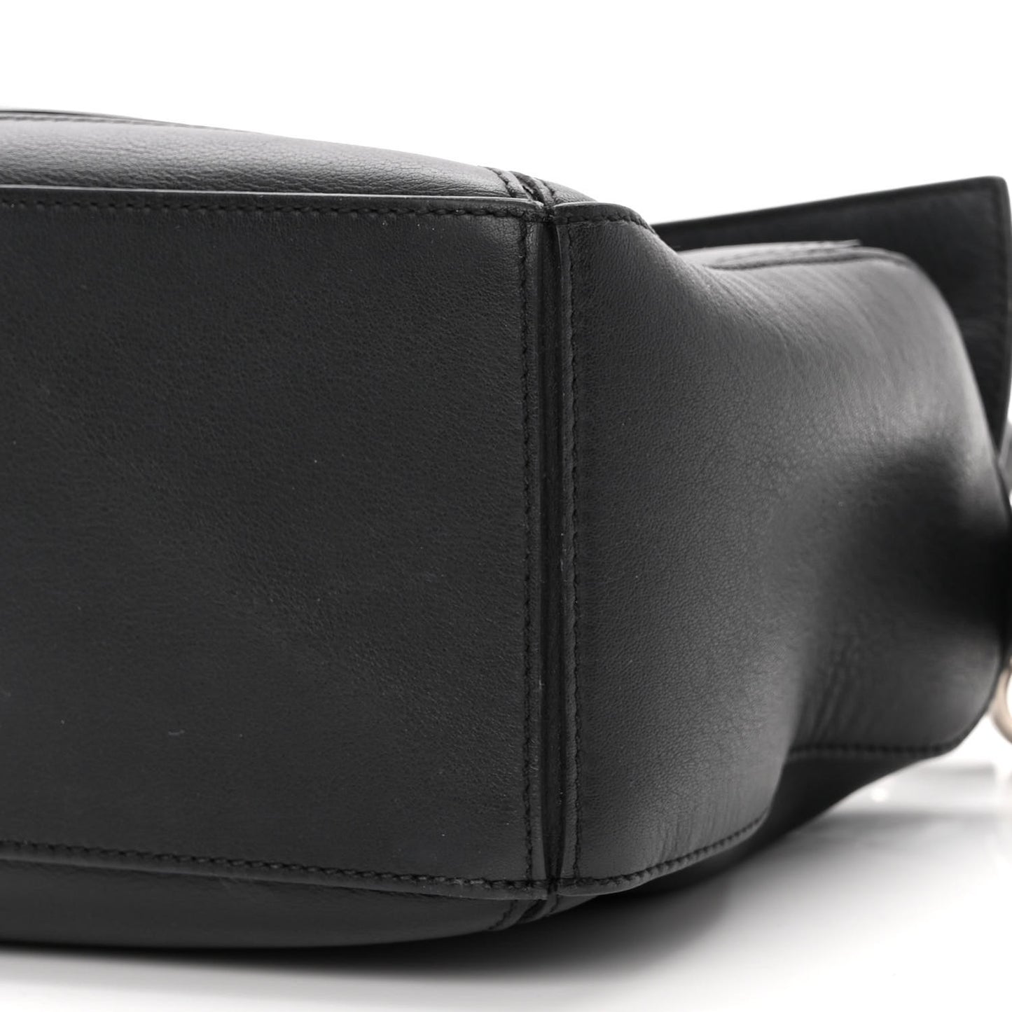 Calfskin Small Puzzle Bag Black