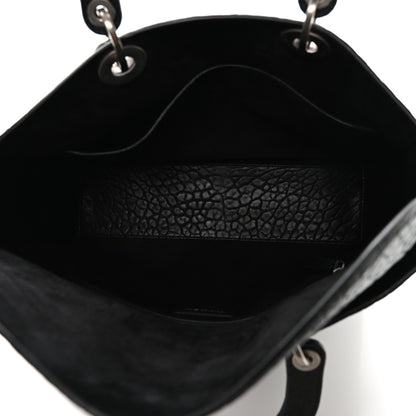 Christian Dior Canyon Grained Lambskin Large Lady Dior Black 5 of 10