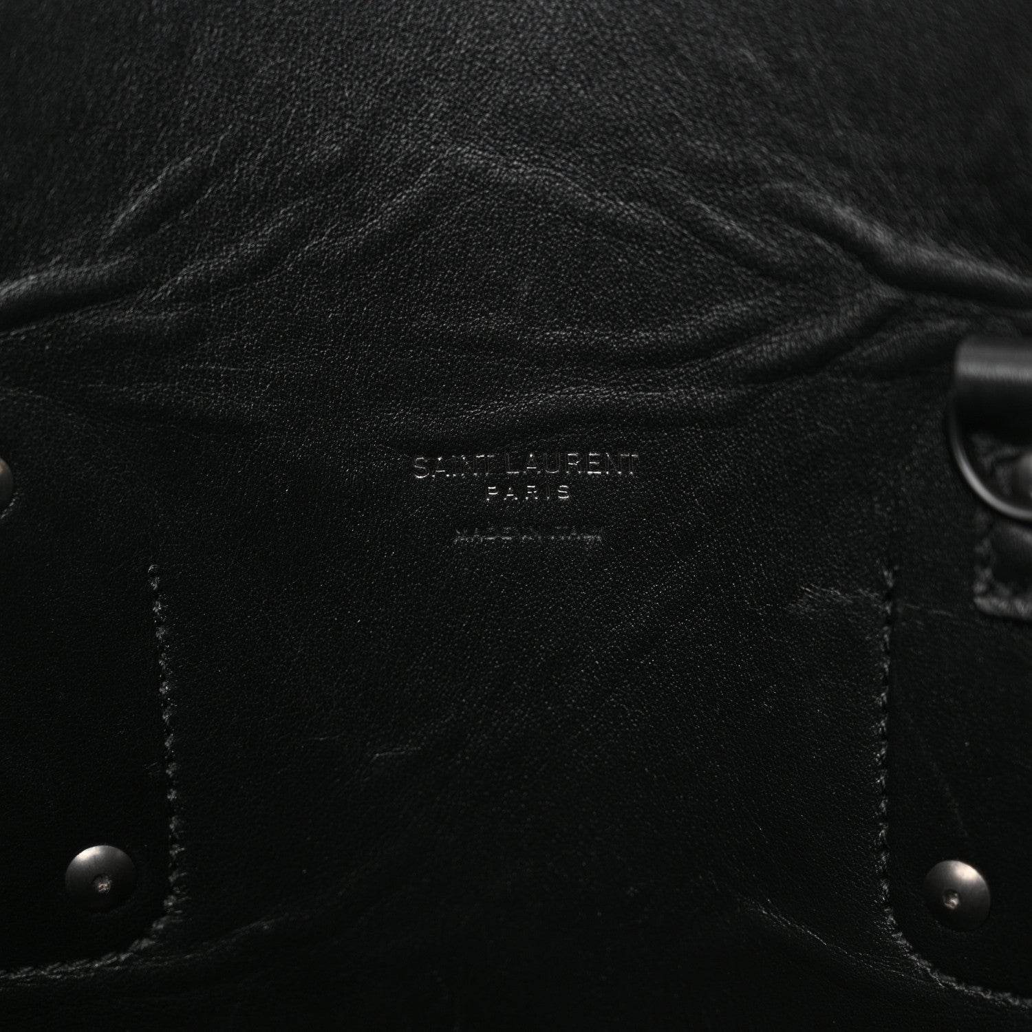 Saint Laurent Grained Calfskin Large Sac De Jour Carryall Black 7 of 20