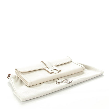Hermes Veau Swift Jige Elan 29 Clutch Craie 4 of 7
