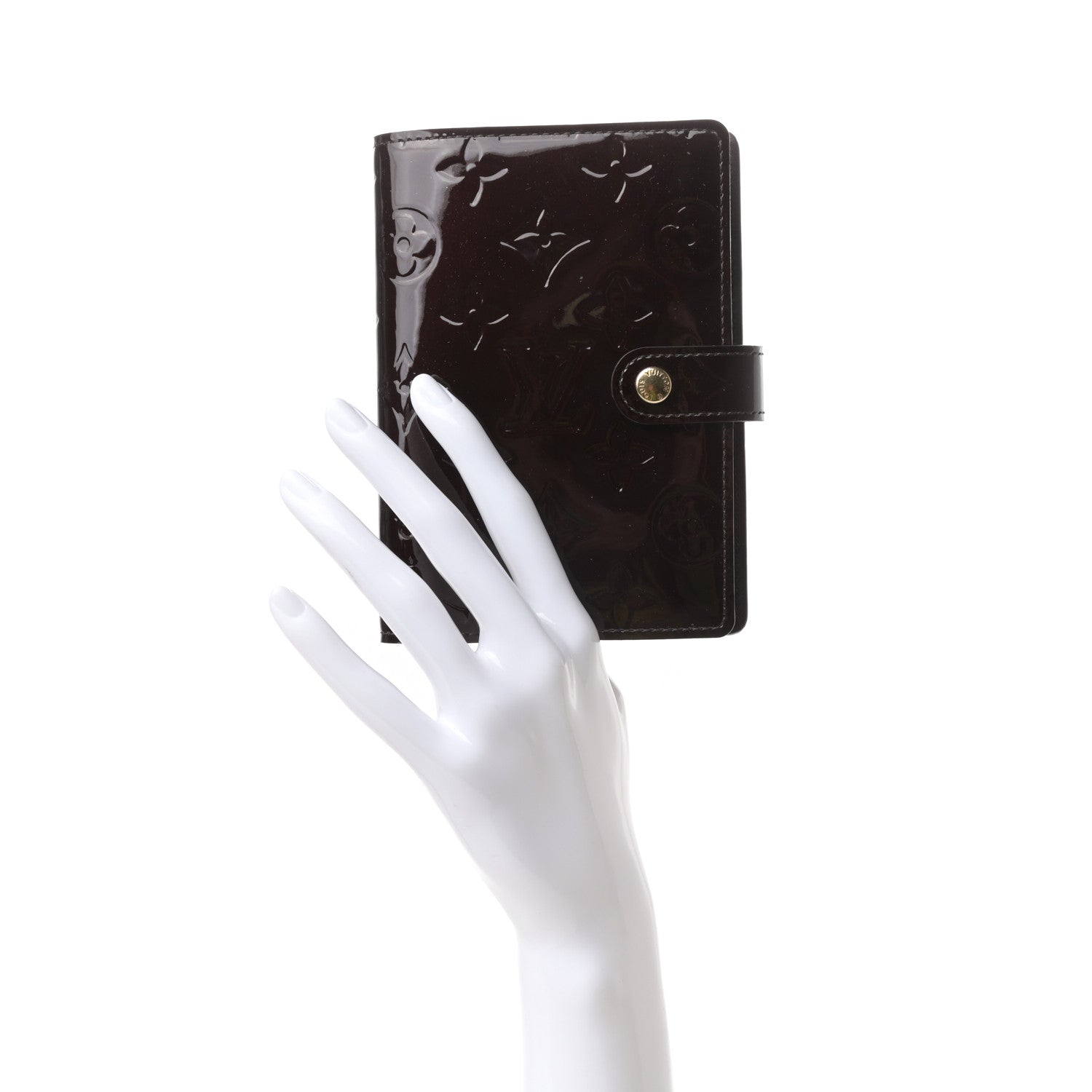 Louis Vuitton Vernis Small Ring Agenda Cover Amarante 2 of 6