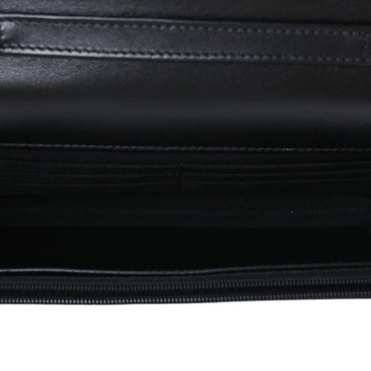 Chanel Lambskin Quilted Coco Charms Wallet On Chain Black 5 of 12