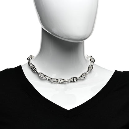 Hermes Sterling Silver GM Chaine D'Ancre Necklace 2 of 5