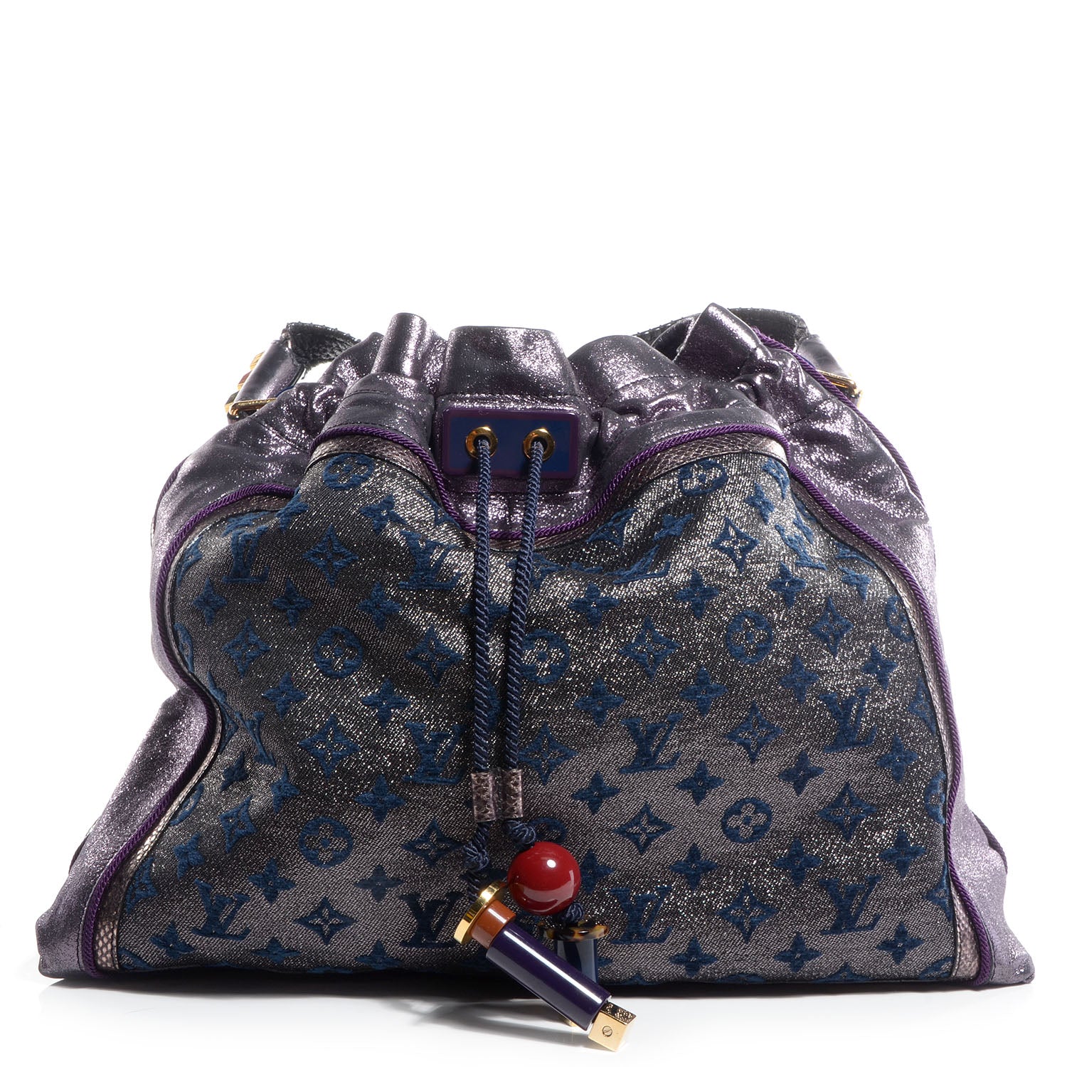 Louis Vuitton Monogram Lurex Bluebird 1 of 7