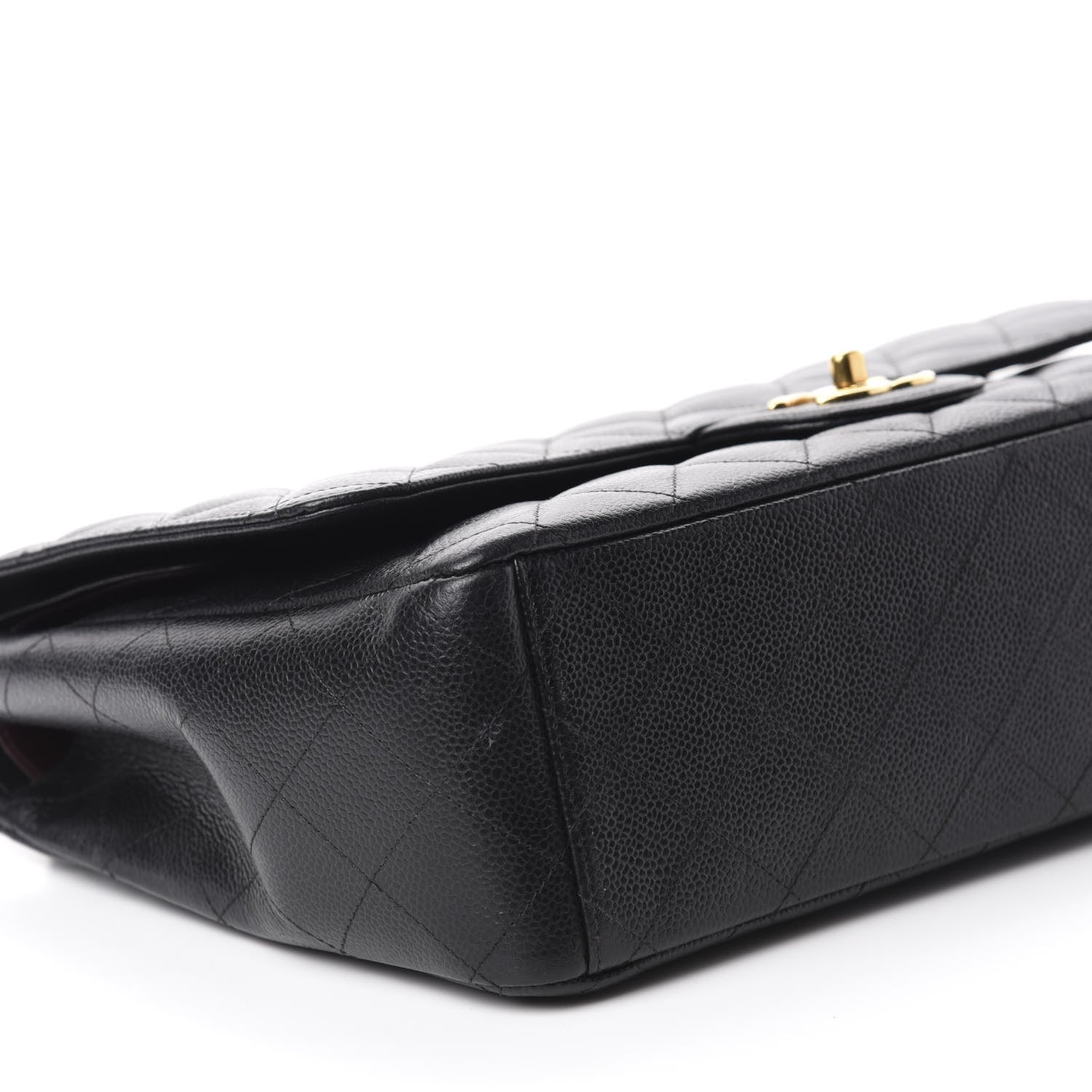 Chanel Caviar Quilted Maxi Double Flap Black 6 of 10