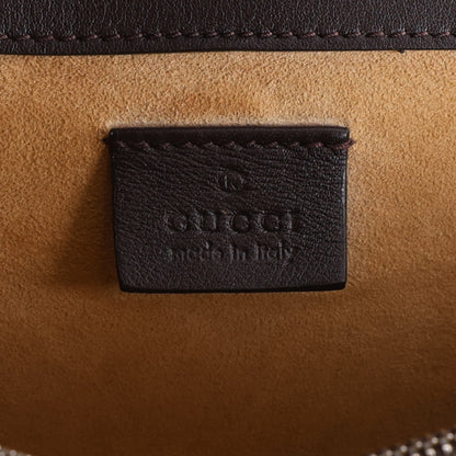 Gucci GG Supreme Monogram Snakeskin Embroidered Small Dionysus Shoulder Bag 6 of 10