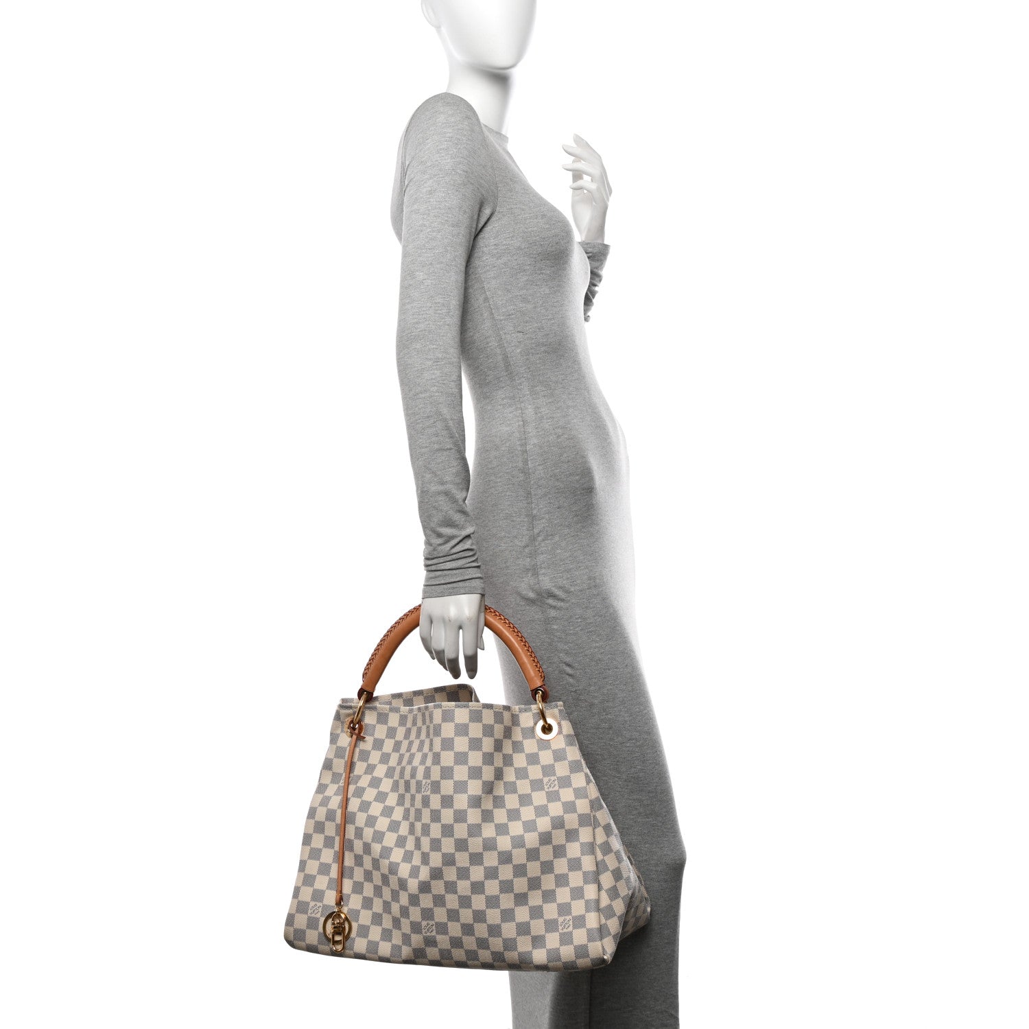 Louis Vuitton Damier Azur Artsy MM 2 of 12