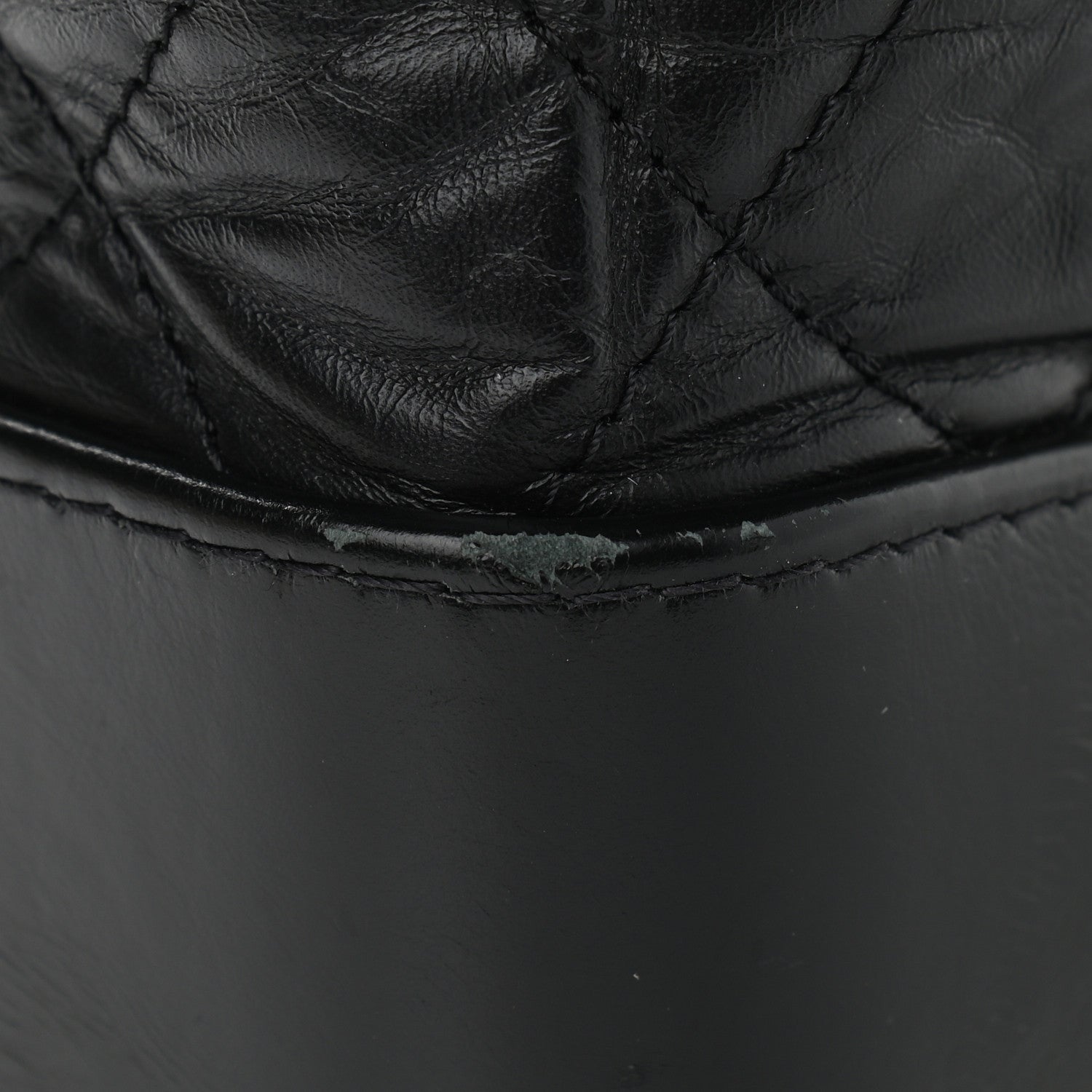 Chanel Aged Calfskin Quilted Gabrielle Backpack Black 10 of 11