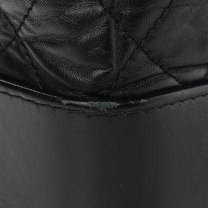 Chanel Aged Calfskin Quilted Gabrielle Backpack Black 10 of 11