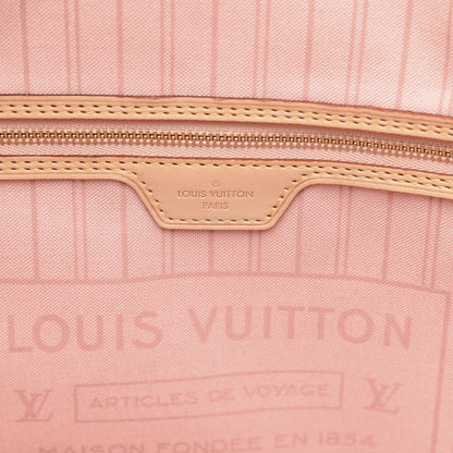 Louis Vuitton Damier Azur Tahitienne Neverfull MM 6 of 11