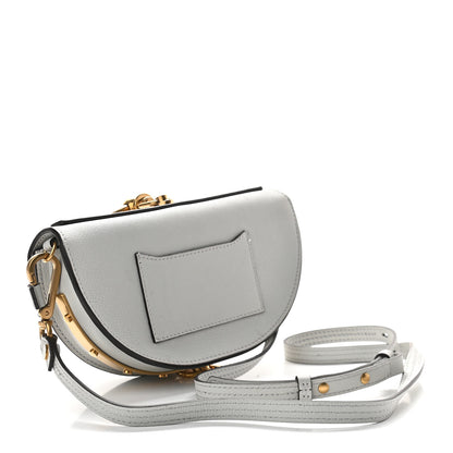 Chloe Calfskin Small Nile Bracelet Minaudiere Bag Motty Grey 2 of 10