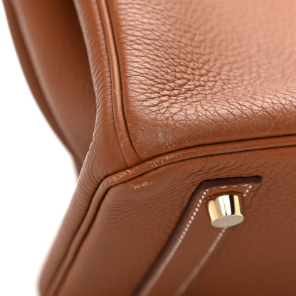 Hermes Togo Birkin 30 Gold 11 of 18