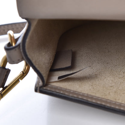 Chloe Calfskin Suede Medium Nile Bracelet Bag Motty Grey 8 of 8