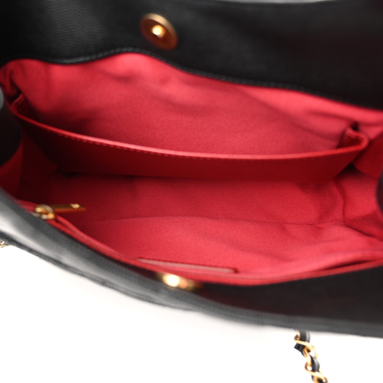 Chanel Caviar Quilted Wavy CC Hobo Black 5 of 11
