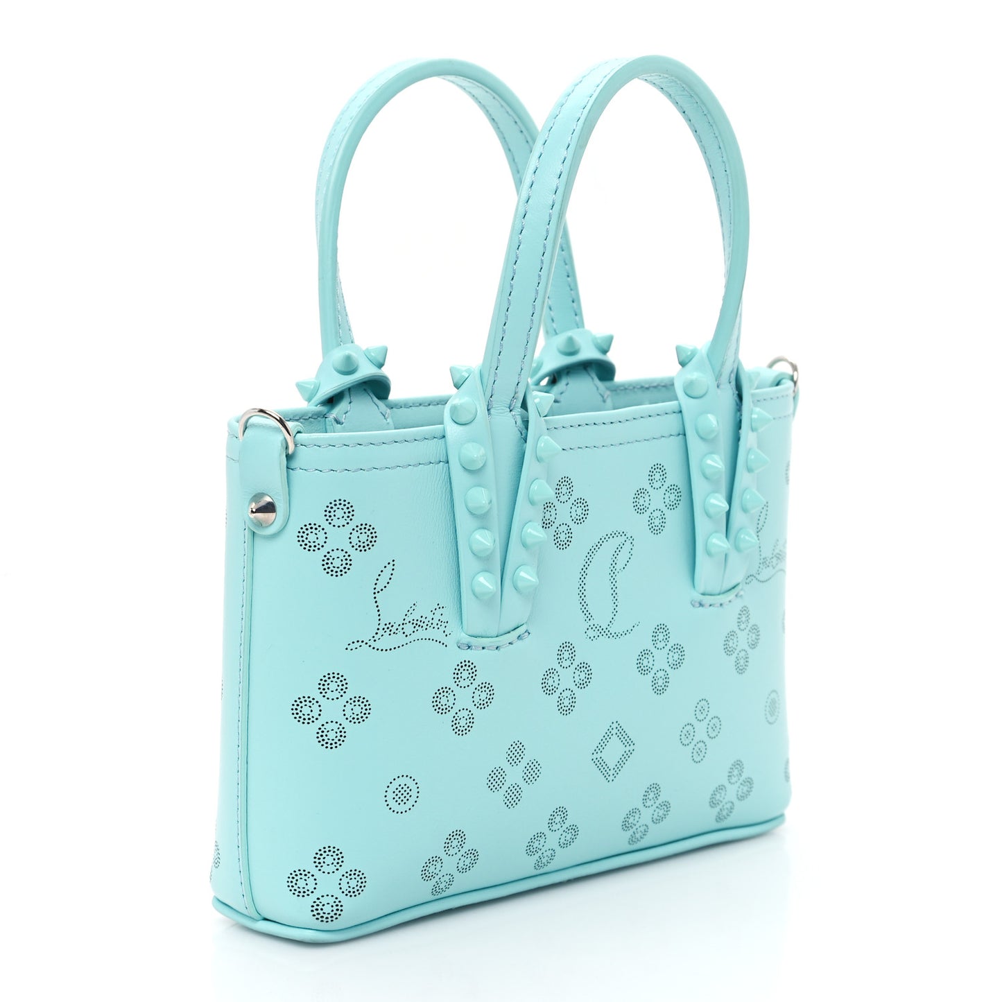 Calfskin Loubinthesky Nano Cabata Tote Bermuda