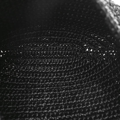 Khaite Raffia Olivia Hobo Black 5 of 9