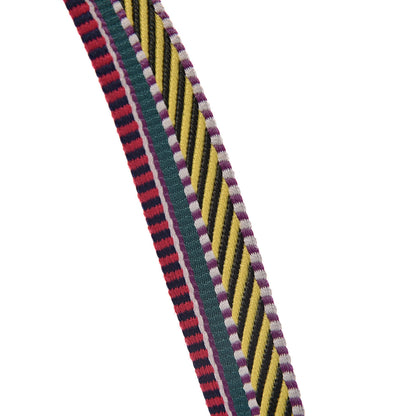 Hermes Toile Swift 25mm Sangle Cavale Shoulder Strap Multicolor Black 7 of 8