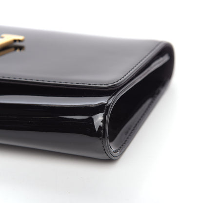 Louis Vuitton Patent Louise Clutch Black 8 of 10