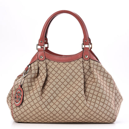 Gucci Diamante Medium Sukey Tote Coral 1 of 7