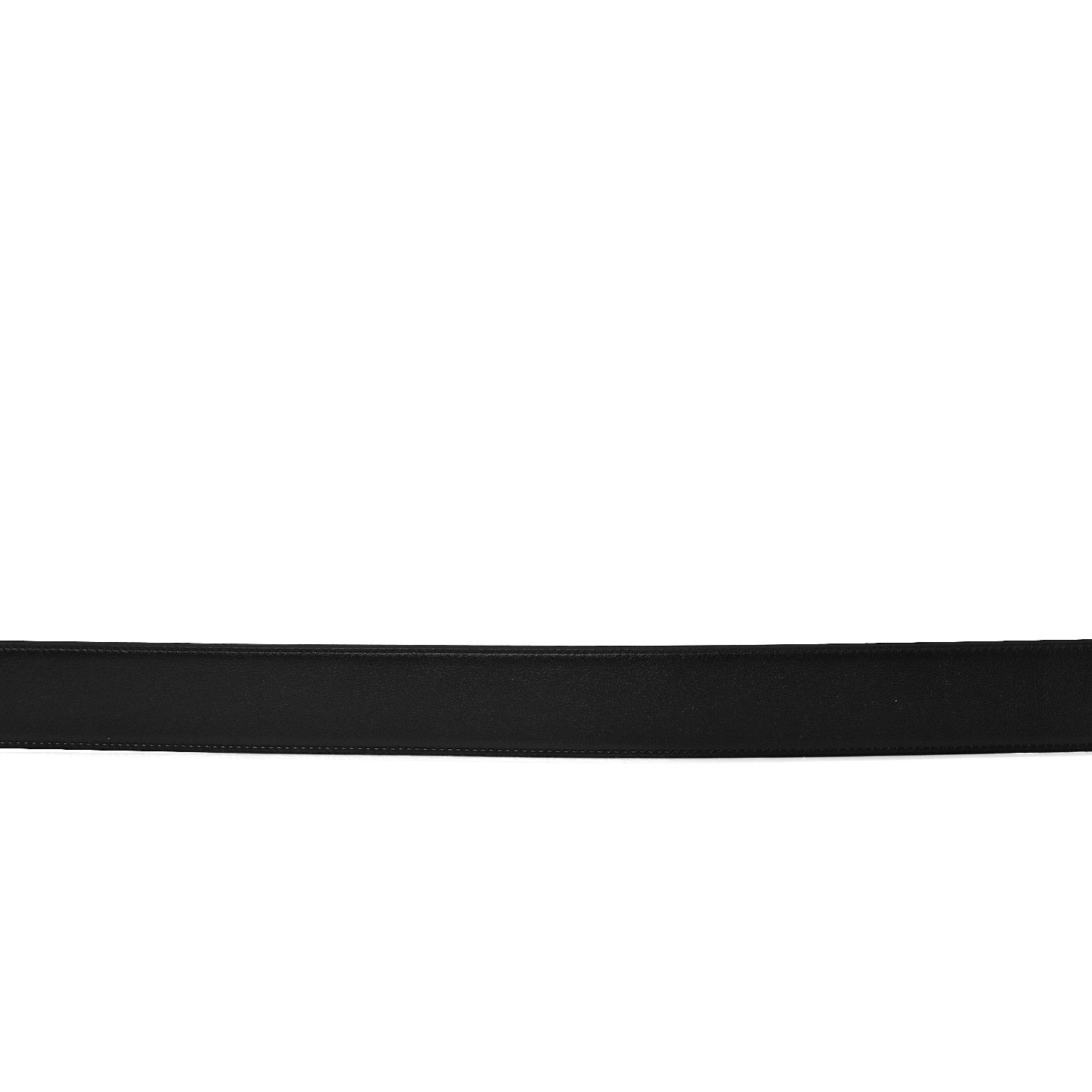 Hermes Swift Togo 42mm Constance H Belt 95 Black Orange 7 of 9