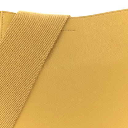 Celine Soft Grained Calfskin Small Sangle Bucket Bag Ocre 7 of 11