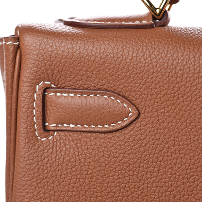 Hermes Togo Kelly Retourne 32 Gold 21 of 30