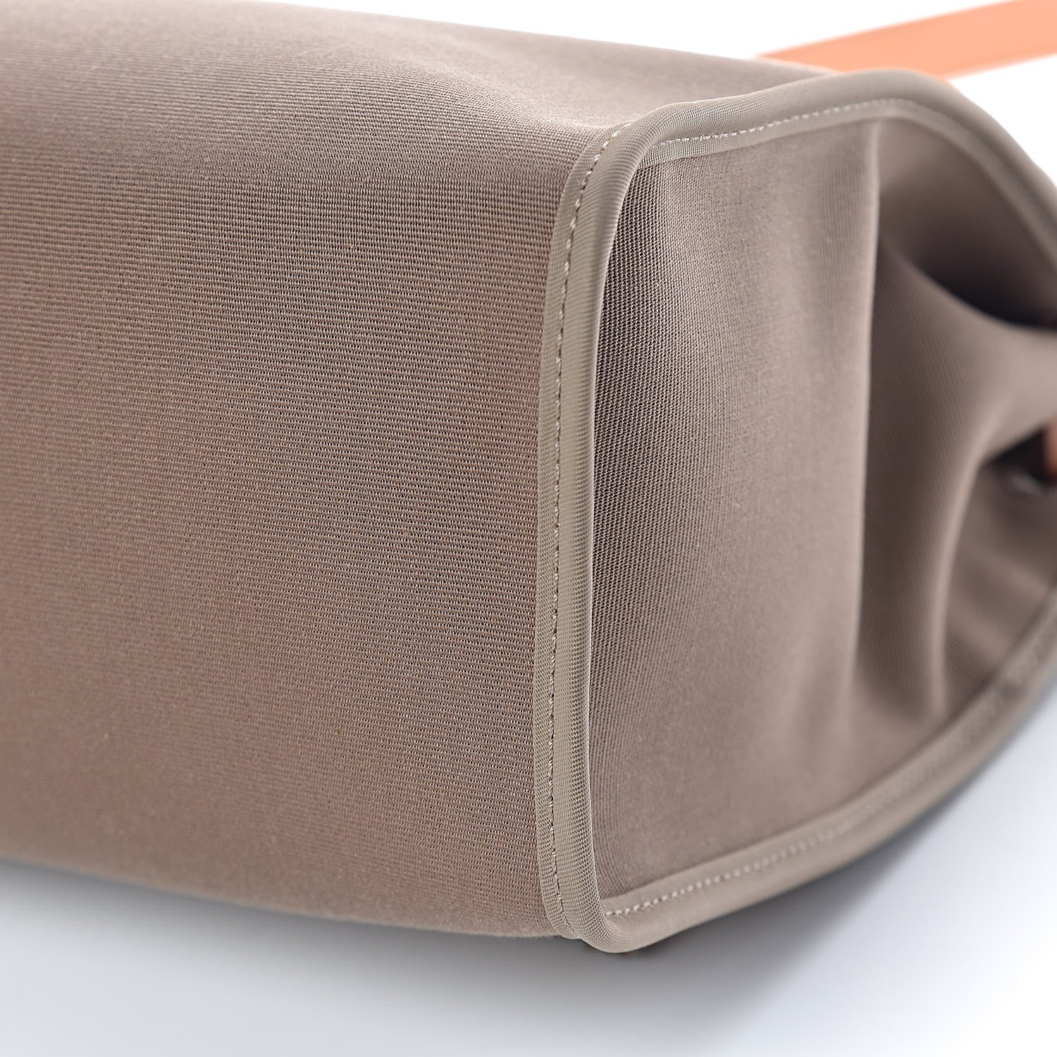 Hermes Vache Hunter Toile Officier Herbag Zip PM 31 Etoupe Fauve 11 of 12