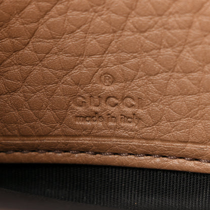 Gucci Pebbled Calfskin Soho Zip Around Wallet Camelia 6 of 11