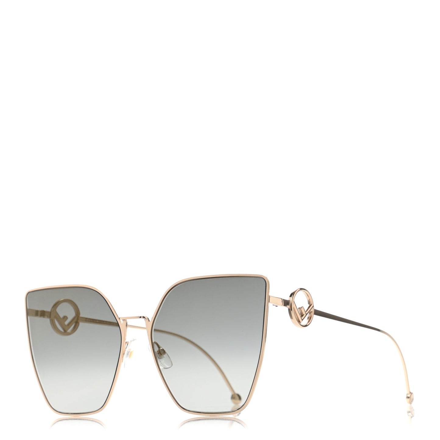 Metal F is Fendi Sunglasses FF 0323/S Gold