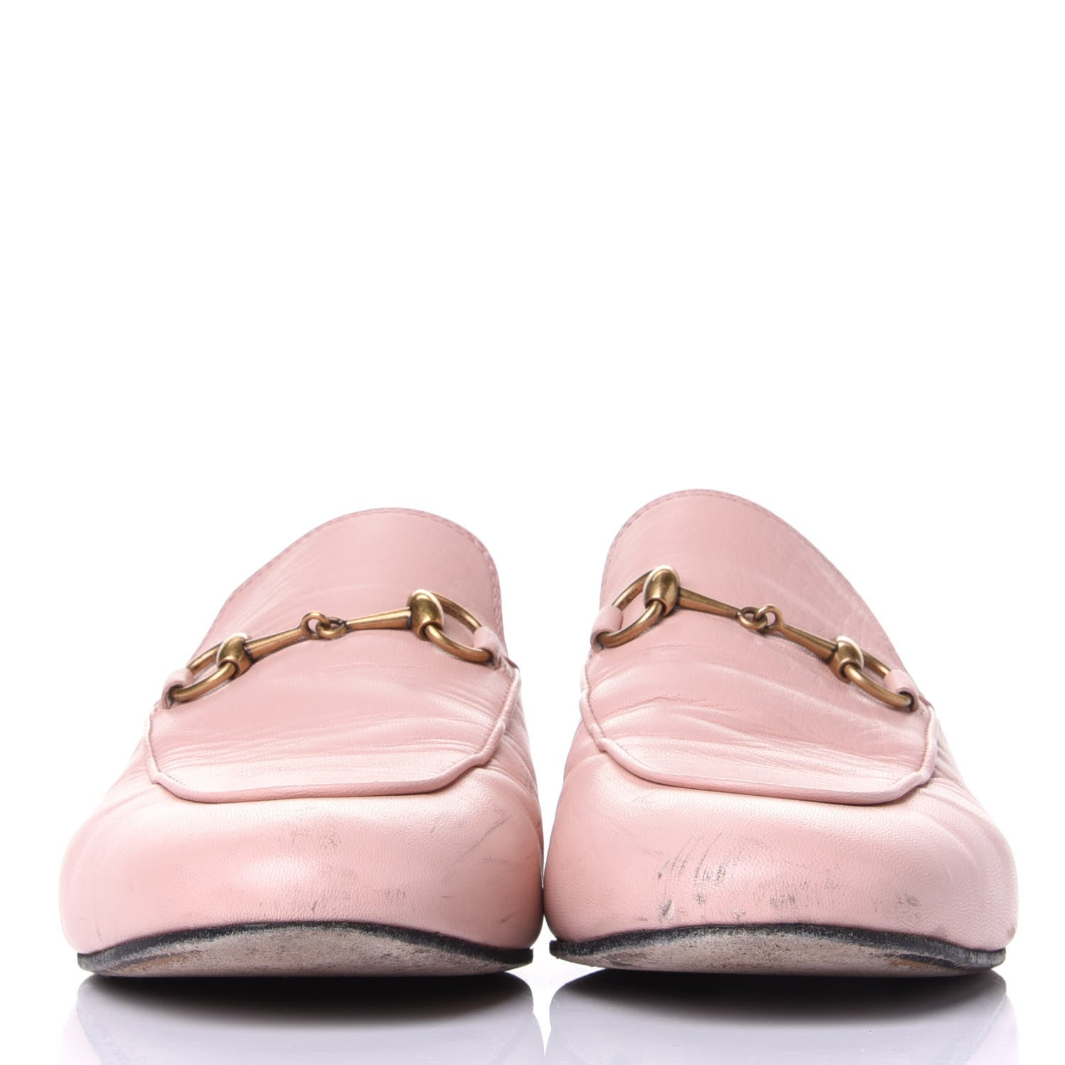Gucci Malaga Kid Womens Princetown Slippers 38 Perfect Pink 2 of 12