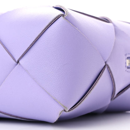 Bottega Veneta Lambskin Intreccio Small Cassette Camera Bag Wisteria 9 of 9