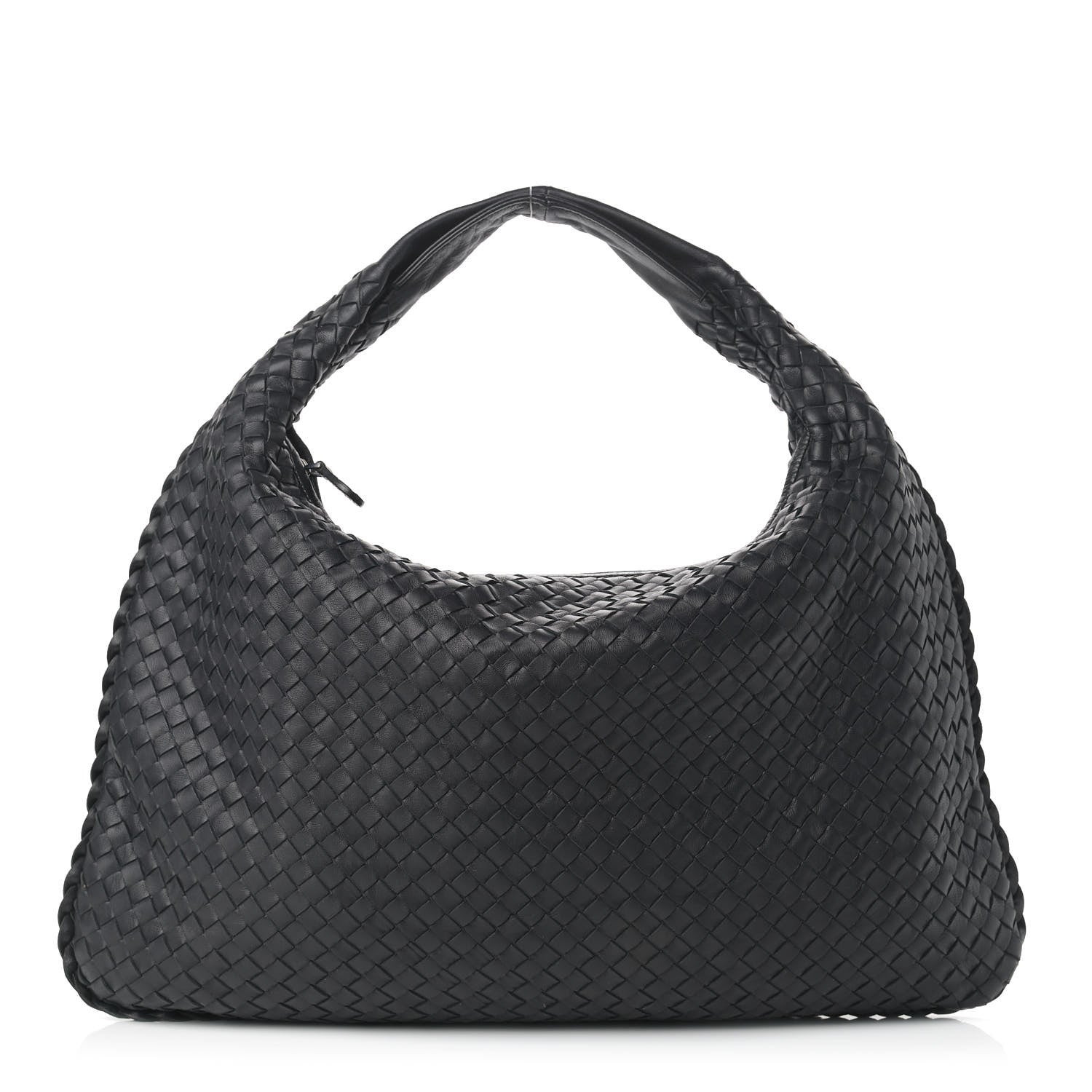 Bottega Veneta Nappa Intrecciato Large Veneta Hobo Black 1 of 15