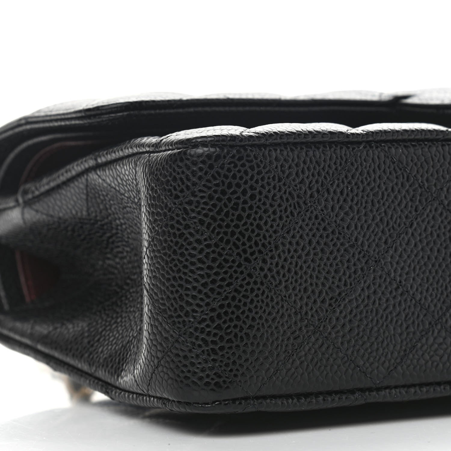 Chanel Caviar Quilted Medium Double Flap Black 9 of 11